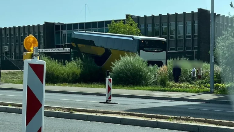 Accident de bus à Luxembourg