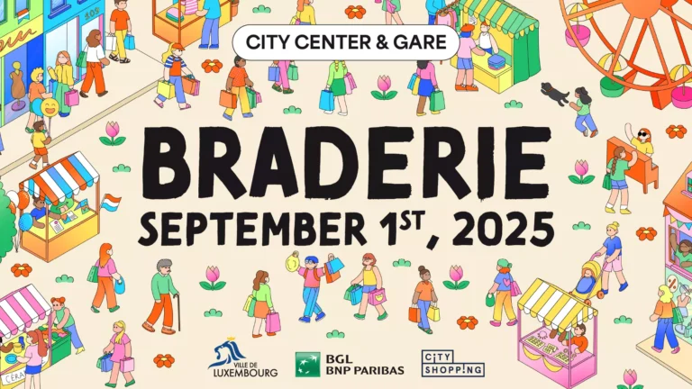 Braderie Luxembourg 2025 : Shopping et Fête en Ville