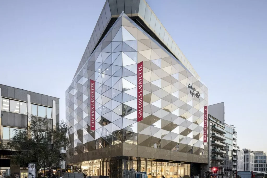 vue de Galleries Lafayette Luxembourg