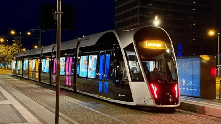 Le tram de Luxembourg