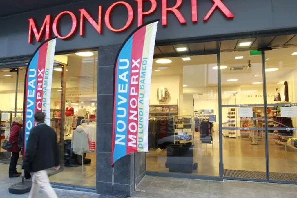 L'entree du Magazin Mono Prix Luxembourg