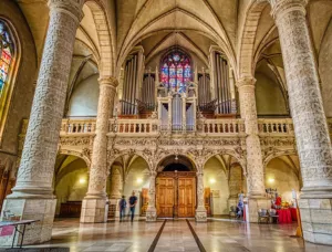 Cathedral Notre-Dame of Luxembourg decoration