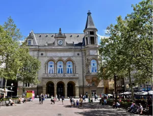 Place d'Armes au centre du luxembourg ville