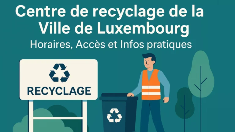 Centre de recyclage à Luxembourg